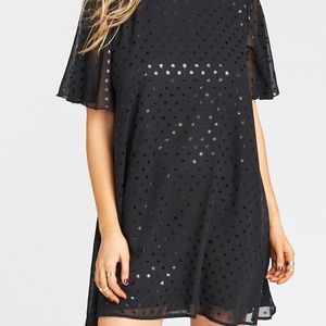 Show Me Your Mumu Jenner Dress - Stardust Black